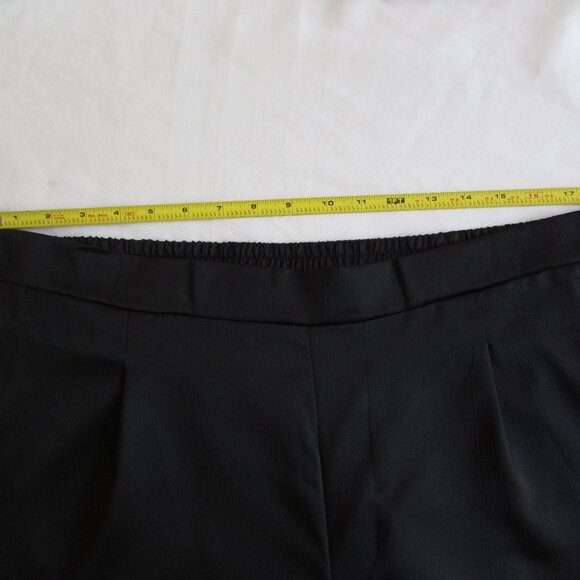 Woman's  Time True Black Wide Leg Dress Pants Size XL (16-18) - Picture 12 of 16